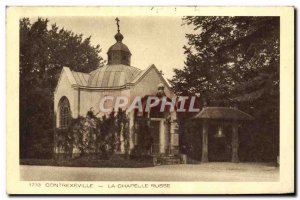 Old Postcard Contrexeville La Chapelle Russian Russia Russia