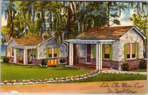 Postcard HOUSE SCENE Tallahassee Florida FL AL0076