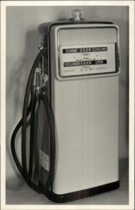 Austrian Gas Pump Advertising Real Photo Postcard