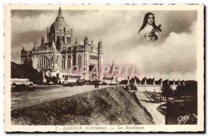 Old Postcard Lisieux Basilica