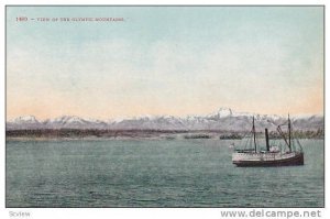 View of the Olympic Mountains,Washington, 00-10s