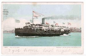 Steamer City of Erie 1906 postcard