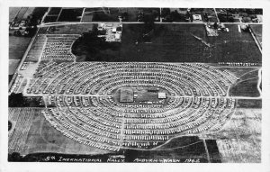 Auburn Washington 5th International Rally Aerial View Real Photo PC AA75258