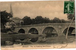 CPA MIRECOURT - Pont du Faubourg St-Vincent (200114)