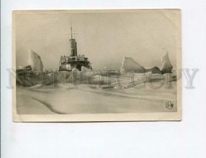 3146661 ARCTIC Icebreaker KRASIN in ctretie ice Vintage photo