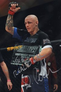 Ross The Real Deal Pearson UFC Martial Arts 12x8 Hand Signed Photo