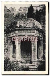 Old Postcard Les Baux Queen's Pavilion Jenne Make you Love Princes of Baux