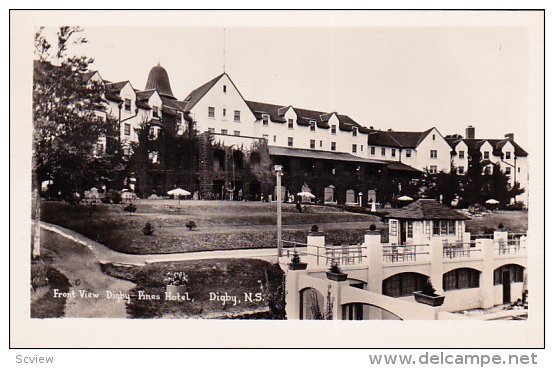 Front View , Digby Pines Hotel , DIGBY , Nova Scotia Canada , 30-40s