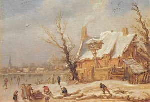 Picture, Winter Landscape 