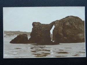 Cornwall PERRANPORTH Natural Arch c1914 Postcard by Judges 2181