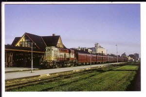 CPR Railway Train at West Toronto Station, Ontario