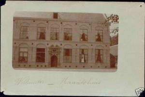 netherlands, WILLEMSTAD, Mauritshuis (1905) RPPC