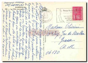 Modern Postcard Quiberon Cote Sauvage