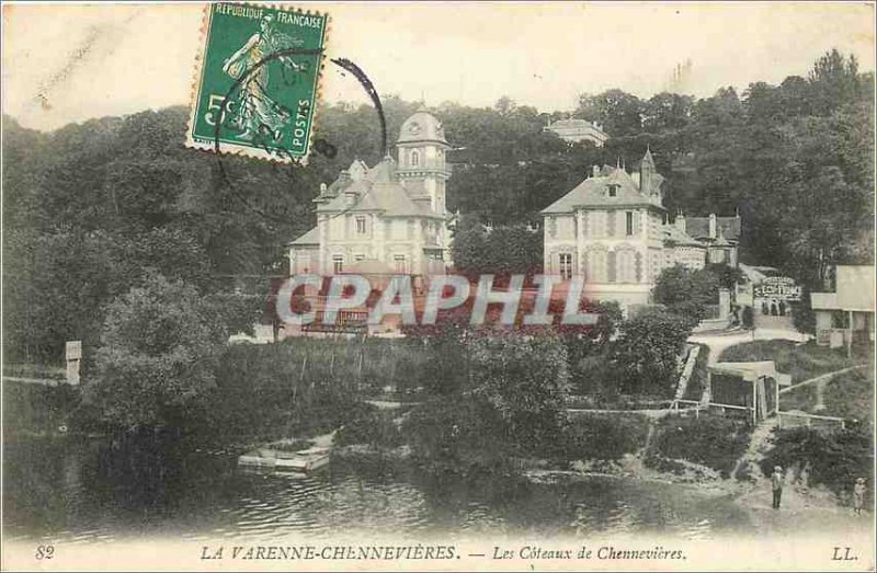 Old Postcard La Varenne Chennevieres Chennevieres Les Coteaux