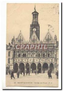 Saint Quentin Postcard Old City Hall