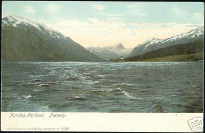 norway norge, NARVIK, Harbour Scene (ca. 1899)