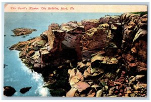 c1950's The Devil's Kitchen The Nubbles York Maine ME Vintage Postcard 