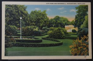 Hagerstown, MD - City Park and Bandshell