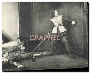 Old Postcard Cinema The Three Musketeers Alexandre Dumas Auguste Maquet