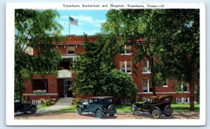 TEXARKANA, TX/AR Texas ~ 1944 ~ SANITARIUM & HOSPITAL  c1930s Cars Postcard