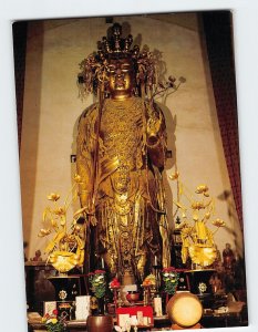 Postcard Kannon (Merciful Goddess) of Hase Kamakura Japan