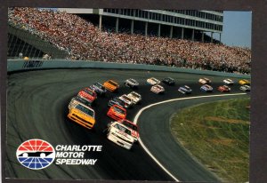 NC Charlotte Motor Speedway Nascar Race Car Track Racing North Carolina Postcard