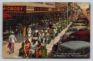 St. Petersburg  Florida     Postcard