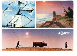 Windmill, Beach, Farming, Algarve, Portugal, Used 1987