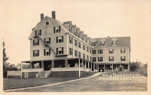 Kennebunkport ME Nonantum Hotel Real Photo Postcard