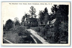 1926 The Mountain View House Exterior Woodstock New Hampshire NH Posted Postcard