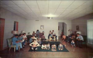 Driscoll TX Boys City HWY 77 Orphans Orphanage Lions Club Postcard