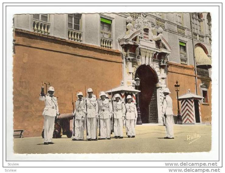 RP; Guards, MONACO - La releve de la Grade au Palais du Prince 30-50s