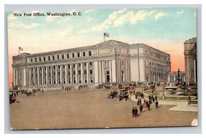 Vintage 1910s Postcard New Post Office, Washington, District of Columbia