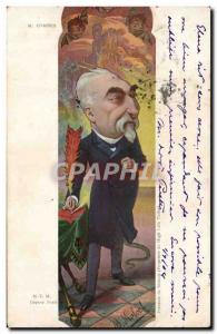 Postcard Old Political Satirical Combes Moloch