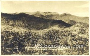 Real photo - Clingman's Dome - Great Smoky Mountains National Park, Tennessee