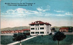 Postcard Murphy Sanatorium Treatment of Tuberculosis in Albuquerque, New Mexico
