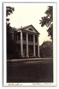 Postcard Arlington Natchez Mississippi RPPC Real Photo