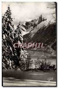 Old Postcard Chamonix Haute Savoie Aiguille du Dru