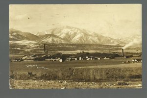 Salida COLORADO RPPC 1913 SMELTER Mine MINING Refining Miners nr Poncha Springs