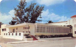 Barbizon Apartments Hollywood Beach Florida 1951 postcard