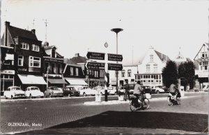 Netherlands Oldenzaal Markt Vintage RPPC C091