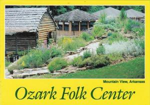 Arkansas Mountain View Ozark Folk Center Heritage Herb Garden 2001