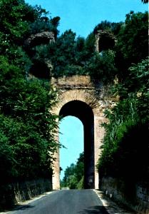 Italy - Pozzuoli (Napoli) Ancient Portal of the Felice Arch