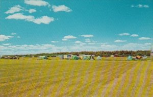 Canada Camping Grounds At Parlee Beach Provincial Park At Point De Chene Near...