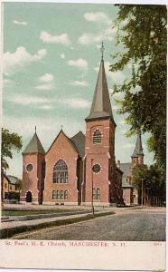 St. Paul's Methodist Episcopal Church - Manchester, NH New Hampshire UDB