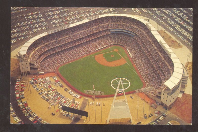 ANAHEIM CALIFORNIA ANGELS BASEBALL STADIUM VINTAGE POSTCARD MLB GAME