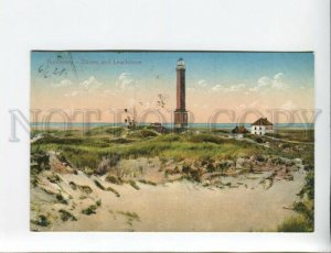 3173844 Germany NORDERNEY LIGHTHOUSE Beethoven Vintage RPPC