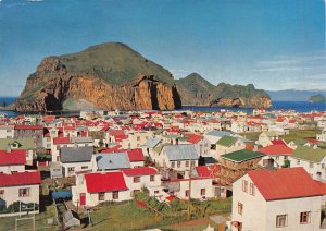 VESTMANNAEYJAR ICELAND-A GROUP OF ISLANDS OFF SOUTH COAST POSTCARD