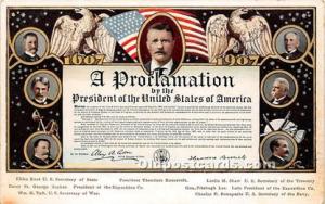 United States of America President Theodore Roosevelt Unused 