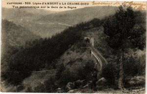 CPA L'Auvergne - Ligne d'Ambert a La CHAISE-DIEU - Vue panoramique (203080)